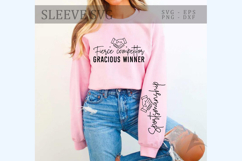 Fierce competitor gracious winner Sleeve SVG Design Product Image 3
