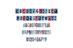 Fifties July 4th Too Color Font Product Image 3