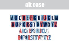 Fifties July 4th Too Color Font Product Image 2