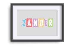 Fifties Pastel Color Font Product Image 6