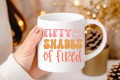 Fifty Shades Of Fired SVG, Sarcastic SVG Design Product Image 3