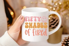 Fifty Shades Of Fired SVG, Sarcastic SVG Design Product Image 3