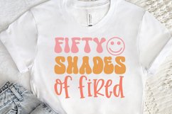 Fifty Shades Of Fired SVG, Sarcastic SVG Design Product Image 2