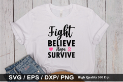 Breast Cancer SVG Bundle - Breast Cancer T-shirt Design Product Image 11