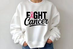Fight Cancer SVG | Breast Cancer Awareness SVG Product Image 2