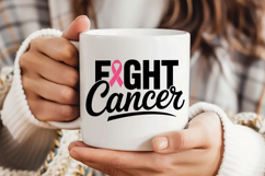 Fight Cancer SVG | Breast Cancer Awareness SVG Product Image 3