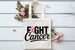 Fight Cancer SVG | Breast Cancer Awareness SVG Product Image 4