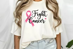 Fight Cancer SVG , Breast Cancer Awareness SVG Product Image 2