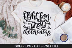 Autism Awareness SVG Design - Look beyond autism and see Product Image 2