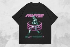 Futuristic Y2K Streetwear T-shirt Designs Bundle Product Image 13