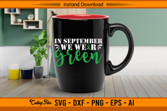 In September We Wear Green Liver Awareness SVG File Product Image 3