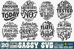 Sassy SVG Bundle, Sassy Quotes Bundle, Sarcastic SVG Bundle Product Image 2