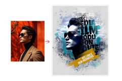 Film Producers Text Photo Effect Product Image 2