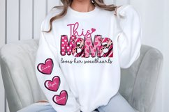This Mama Loves Her Sweethearts , Valentine Sublimation PNG Product Image 1