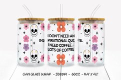 Sarcastic quote Glass Can Wrap PNG Product Image 1