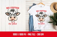 Cow Sarcastic t-shirt Design Product Image 1