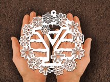 Christmas snowflake SVG Letter Y Product Image 2