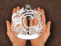 Christmas Santa Elements SVG Letter C Product Image 2