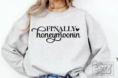 Finally Honeymoonin SVG - Just Married SVG - Honeymoon SVG Product Image 4