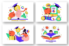 10 Financial Literacy Illustration Product Image 3