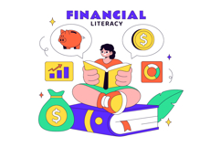 10 Financial Literacy Illustration Product Image 4
