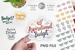 Financially Questionable Sticker Product Image 1