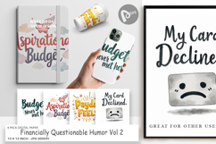 Financially Questionable Digital Paper Product Image 1