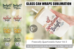 Financially Questionable Glass Can Product Image 1