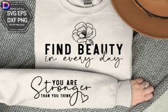 Find beauty in every Sleeve SVG, Inspirational SVG Product Image 1