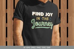 Find Joy in The Journey for T-Shirt Design Product Image 1