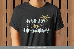 Find Joy in The Journey for T-Shirt Design Product Image 1