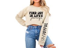 Find Joy in Life&#039;s Journey Sleeve SVG Design Product Image 3