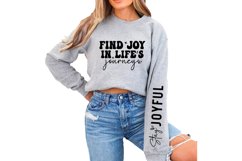 Find Joy in Life&#039;s Journey Sleeve SVG Design Product Image 2