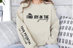 Find joy in the journey Sleeve SVG Product Image 3