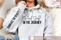 Find joy in the journey Sleeve SVG Design Product Image 1