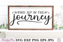 Farmhouse Sign SVG | Find Joy in the Journey