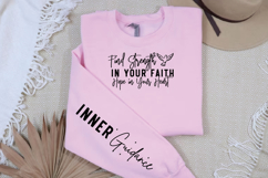 Find Strength in Your Faith Hope in Your Heart Sleeve SVG Product Image 3