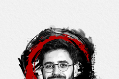 Fine Art Abstract Ink Portrait Art Product Image 7