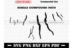 Finger Lakes Complete Map Silhouette SVG PNG DXF EPS PDF Product Image 1