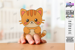 Finger Puppet Laser Cut|Animal Puppet|Kids Toy|Cartoon Style Product Image 1