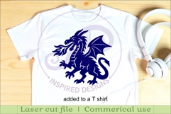 Dragon wall art sign, SVG file. vector file design 3 Product Image 3