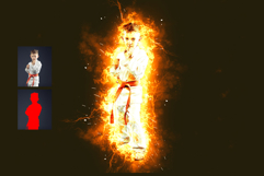Fire Photoshop Action Product Image 4