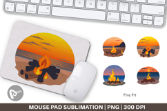 Mouse Pad Fire Pit Product Image 1