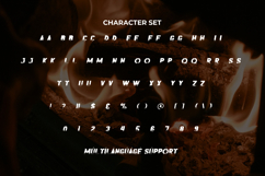 Fire Space Font Product Image 6