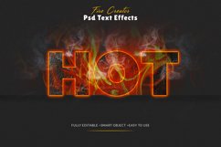 Editable Fire Text Effects Product Image 2