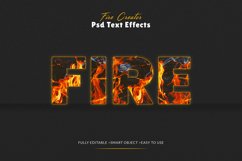 Editable Fire Text Effects Product Image 5