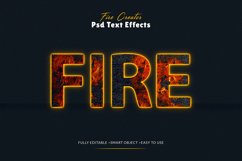 Editable Fire Text Effects Product Image 8