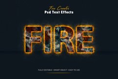 Editable Fire Text Effects Product Image 9