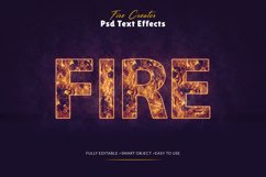 Editable Fire Text Effects Product Image 10