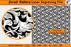 Firearms Scrollwork Laser Engraving Files Scroll Pattern